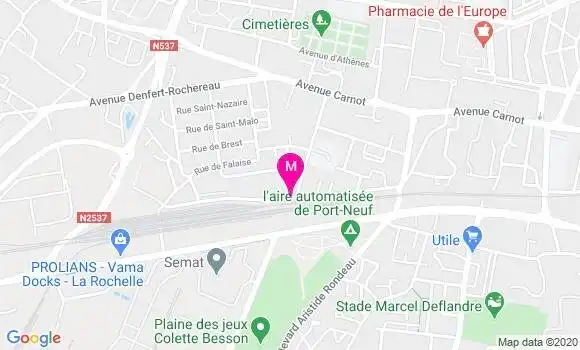 Localisation Dr Aude Hilfiger