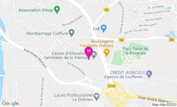 Localisation Dr Emilie Martin Aimon