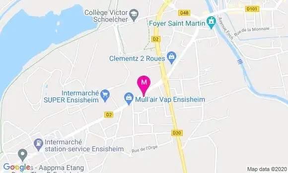 Localisation Dr Helene Maginot Mcrae