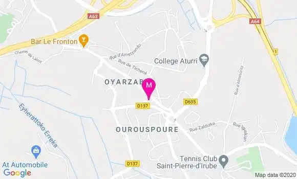 Localisation Dr Solange Finelle
