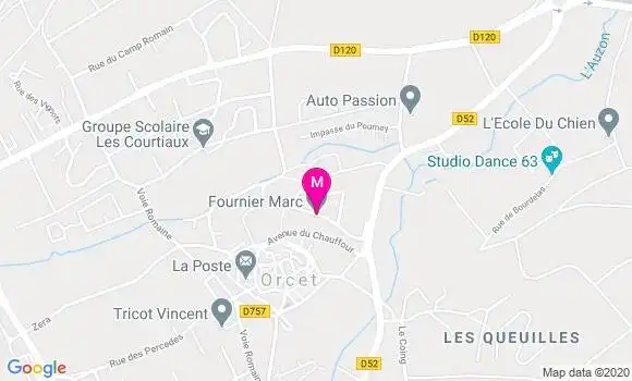 Localisation Dr Florent Serra
