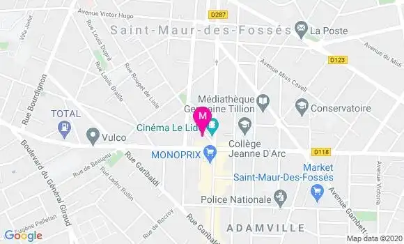 Localisation Dr Florence Pornet