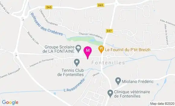 Localisation Dr Louis Claude Beneyto