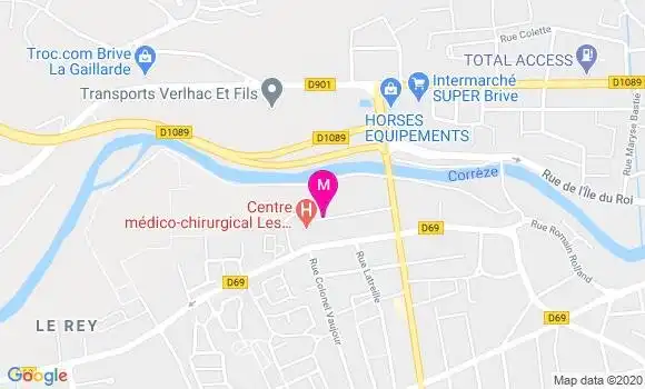Localisation Dr Pierrick Dijoux