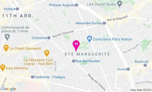 Localisation Dr Emmanuelle Lasnier