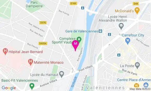 Localisation Dr Alexandre Baillieul