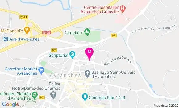 Localisation Dr Maelenn Le Rouzic