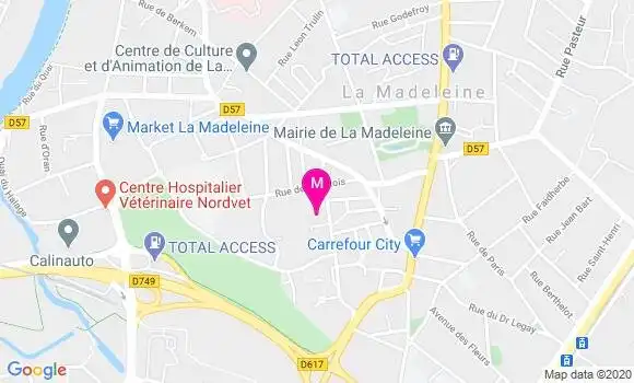 Localisation Dr Marie Haem