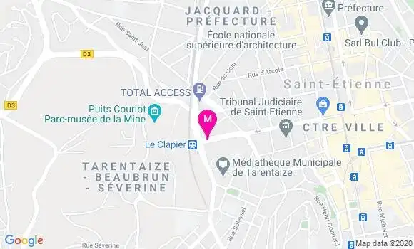 Localisation Dr Maud Badin