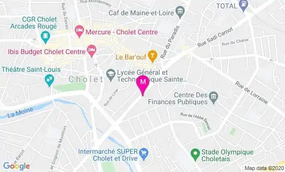 Localisation Dr Emmanuelle Devanne