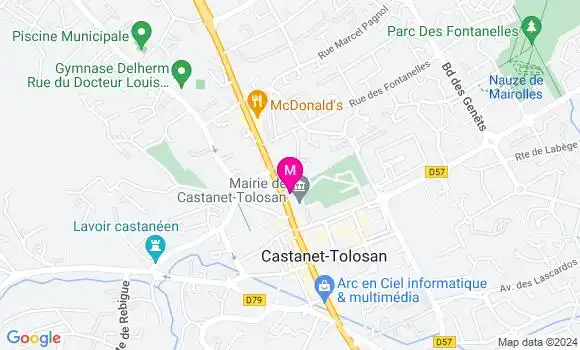 Localisation Dr Céline Roussel Guetard