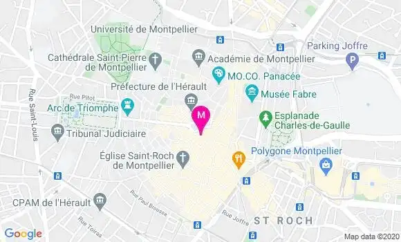 Localisation Dr Jean Claude Marrache