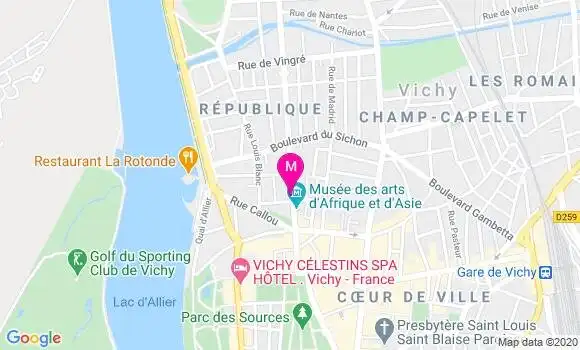 Localisation Dr Julie Chaperon
