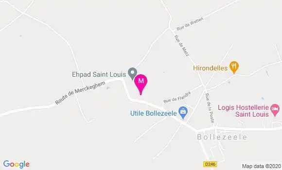 Localisation Dr Arthur Dehondt