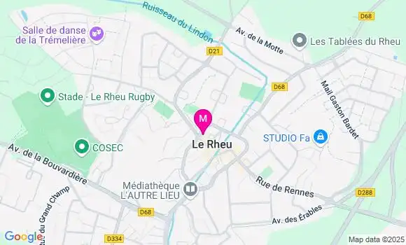 Localisation Dr Ellie Duval