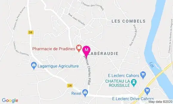 Localisation Dr Catherine Germain