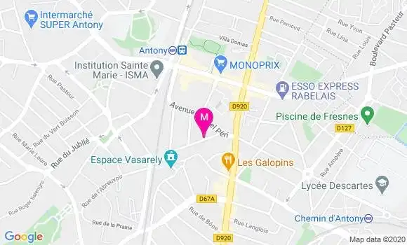 Localisation Dr Helene Grimaud