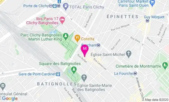 Localisation Dr Mathilde Gras
