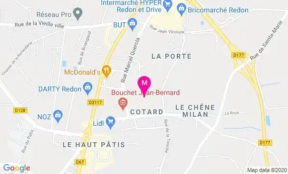 Localisation Dr Antoine Moutel