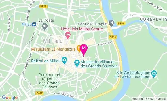 Localisation Dr Caroline Serny