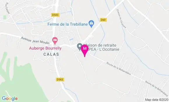 Localisation Dr Stephanie Boursier