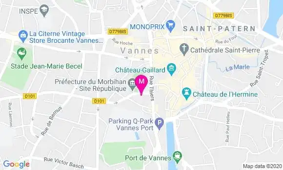 Localisation Dr Christophe Lemoine