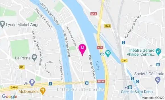 Localisation Dr David Ouanounou