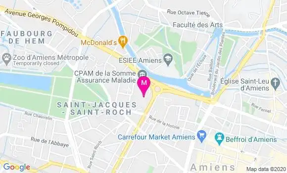 Localisation Dr Martine Morellec