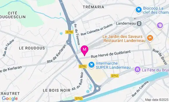 Localisation Dr Frédéric Coent