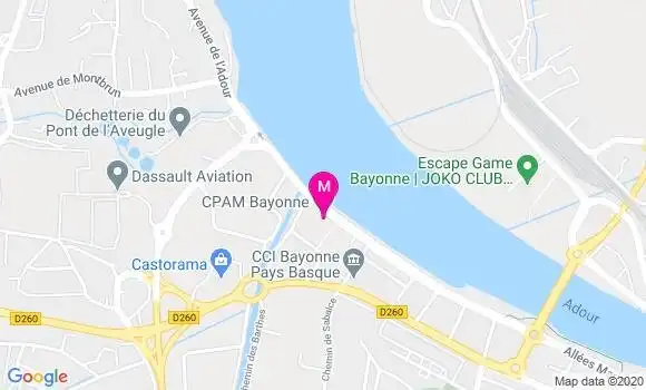 Localisation Dr Astrid Mauray Caplanne