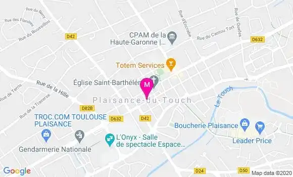 Localisation Dr Francoise Saris