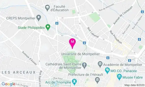 Localisation Dr Judith Petraud Gross