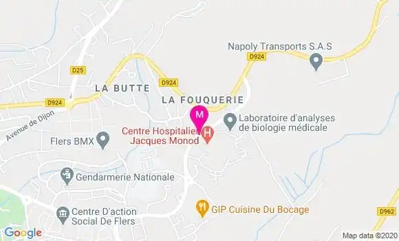 Localisation Dr Michel Andre