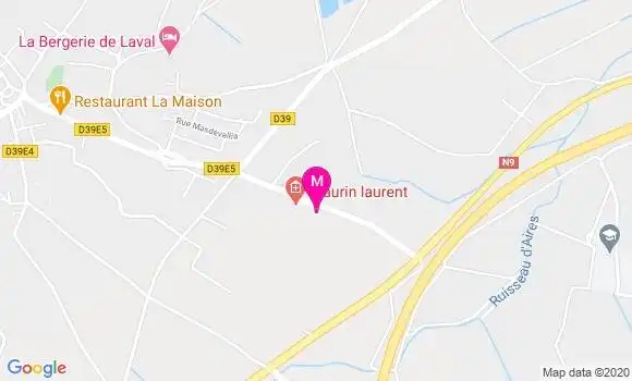 Localisation Dr Laure Ferrieres