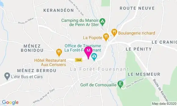 Localisation Dr Gurvan Le Bivic