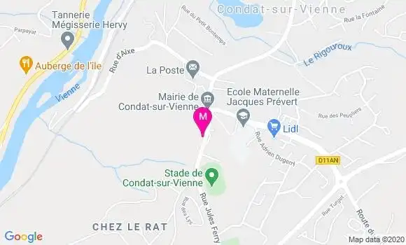 Localisation Dr Thomas Lajoix