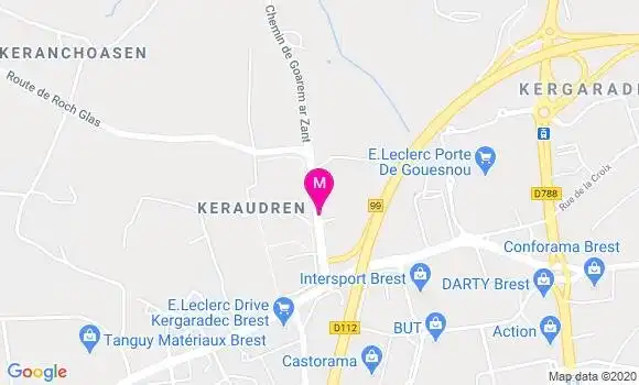 Localisation Dr Laura Briand