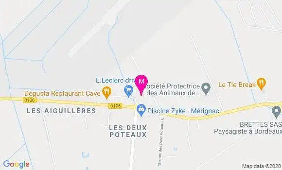 Localisation Dr Morgan Blandin