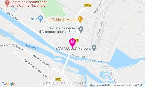 Localisation Dr Marie Schoenberger