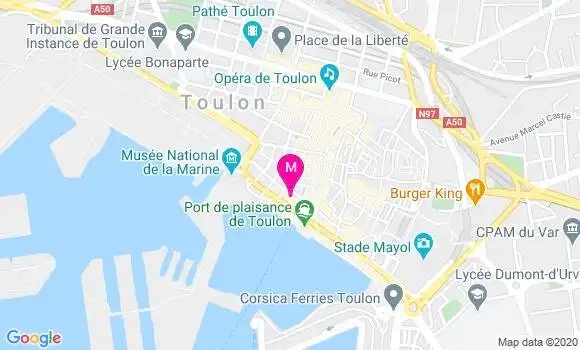 Localisation Dr Marc Ferra