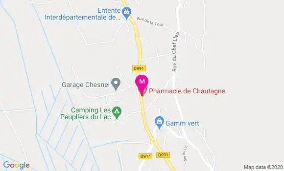 Localisation Dr Constance Derigon