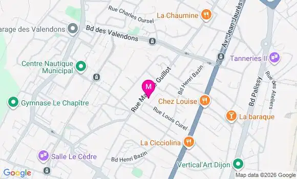 Localisation Dr Emilie Chapuis