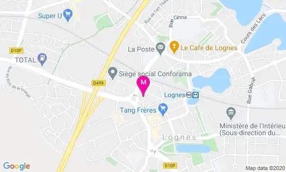 Localisation Dr Francoise Hervouet Froment