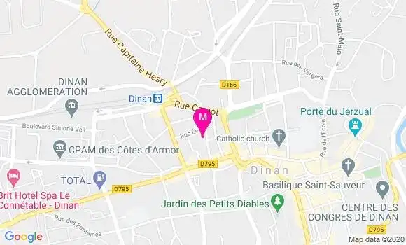 Localisation Dr Pierre Delavault