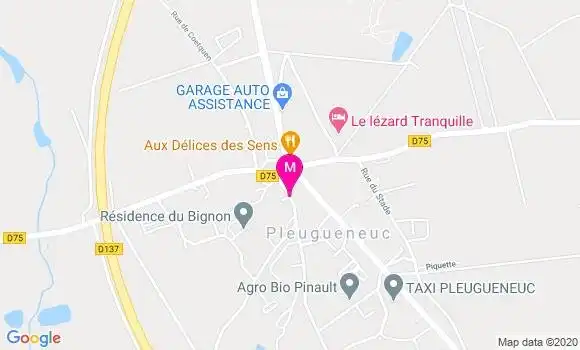Localisation Dr Florence Carre