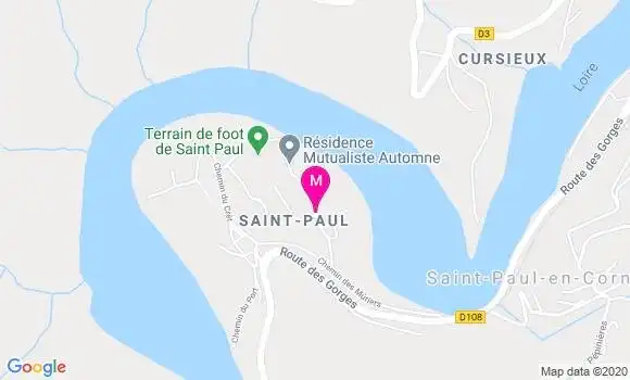 Localisation Dr Catherine Granjon
