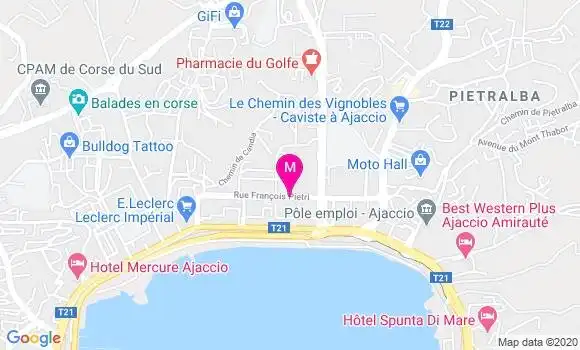 Localisation Dr Sauveur Merlenghi