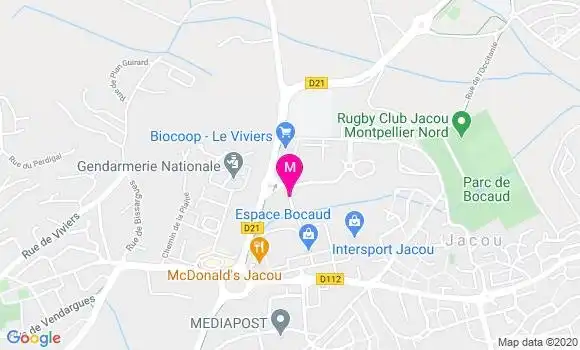 Localisation Dr Viviane Guyot