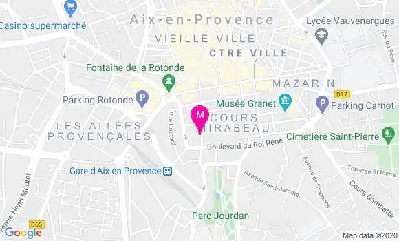 Localisation Dr Pascale Cau
