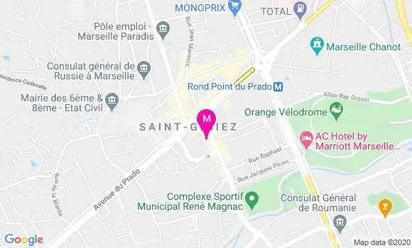 Localisation Dr Jerome Bapteste
